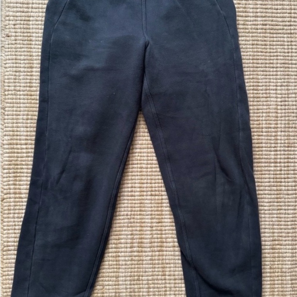 lululemon Navy scuba joggers high waisted 4 - Picture 2 of 5